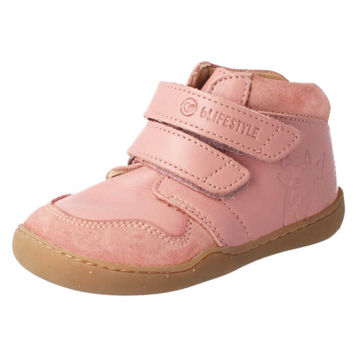 BLifestyle RACCOON 23 altrosa mittel Bioleder Barfußschuh