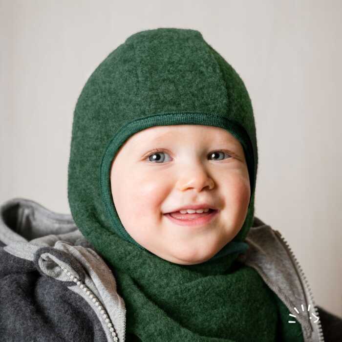 Iobio Schlupfhaube Wollfleece GOTS