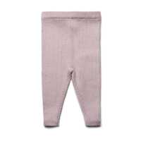 Puri Baby Legging Rippstrick Baumwolle kbA/Schurwolle GOTS