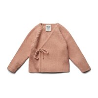 Puri Baby Kimono Rippenstrick Bio Baumwolle / Schurwolle...