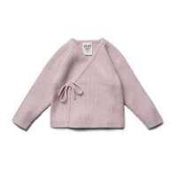 Puri Baby Kimono Rippenstrick Bio Baumwolle / Schurwolle...