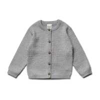 Puri Baby Cardigan Strukturstrick Schurwolle kbT