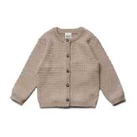 Puri Baby Cardigan Strukturstrick Schurwolle kbT