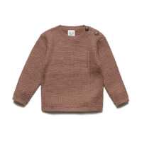 Puri Baby Pullover Strukturstrick Schurwolle kbT