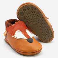 Orangenkinder Amigo Fuchs 2223 Bio Nappaleder mit rutschfester Sohle