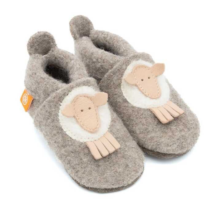 Orangenkinder Wolli Schaf 100% Wollwalk