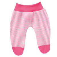 Emil Schwenk Puppen Hose mit Fuß rosa (geringelt),...