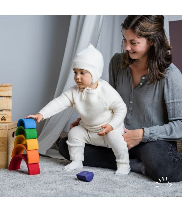 Iobio Bindemütze Wollstrick kbT