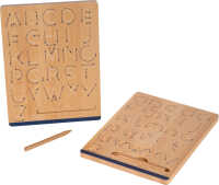 small foot Schreibtafel Set "Educate" Lernset Holz 5+