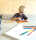 small foot Schreibtafel Set "Educate" Lernset Holz 5+