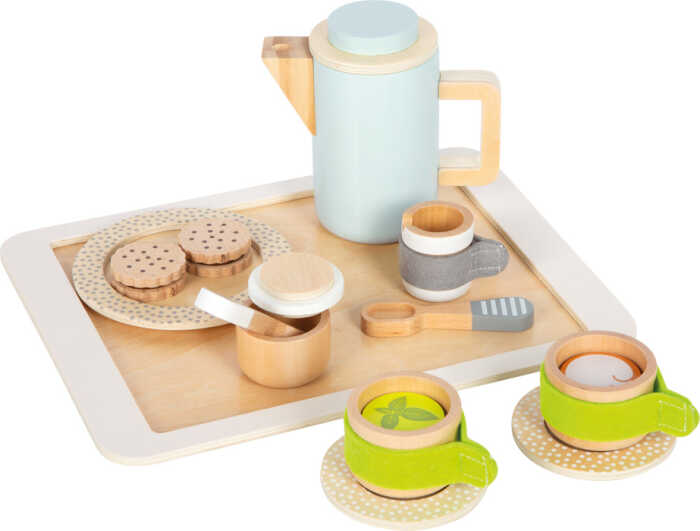 small foot Kaffee- und Teeset Kinderküche Holz 2+