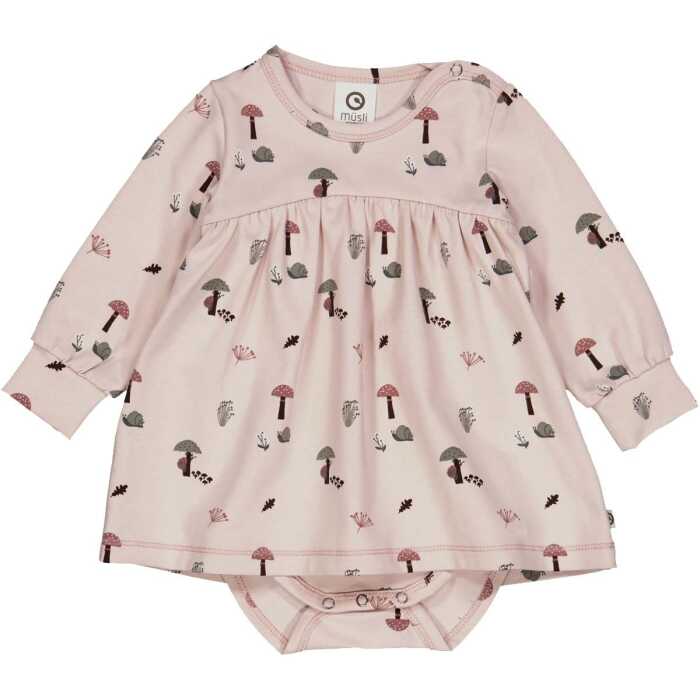 Müsli Botany Bodykleid nightingale/bark/poetry green