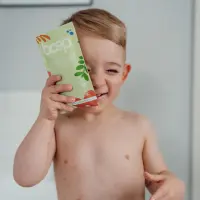 Boep Kinder Glitzerbad grün 80g Naturkosmetik