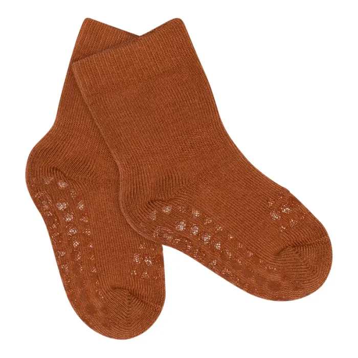 GoBabyGo 27-30 Caramel Stoppersocken aus Baumwolle