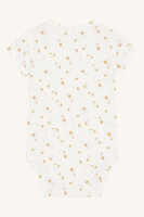 Hust & Claire Bue Baby Body kurzarm Bambus