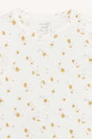 Hust & Claire Bue Baby Body kurzarm Bambus