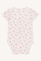Hust & Claire Bue Baby Body kurzarm Bambus Rose morn 80