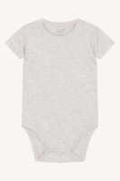 Hust & Claire Bue Baby Body kurzarm Bambus 68 wheat...