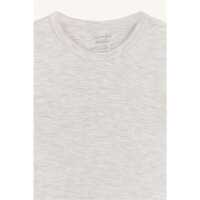 Hust & Claire Bue Baby Body kurzarm Bambus 68 wheat melange