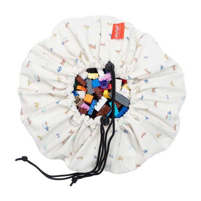 Play&Go 2in1 Kinder Aufbewahrungstasche und Spielmatte GOTS