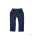 Iobio Baby Hose mit Umschlag dunkelblau 62/68 Musseline GOTS