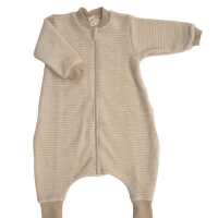 Lilano Kinder Schlafsack mit Füßen 86/92 sand...