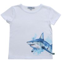 Enfant Terrible T-Shirt mit Haidruck white