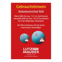 Lutz Mauder Kinderball Safari groß Ø 18cm Naturkautschuk