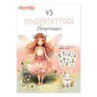 TapirElla Kinder Elfenprinzessin Tattoo-Set A6 3 Bögen (14,8x10,5cm) Lutz Mauder Verlag