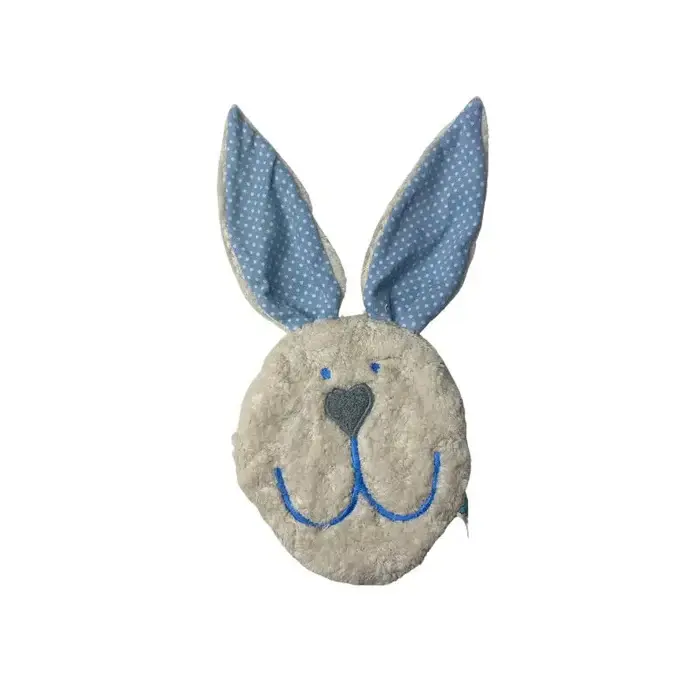 Pat und Patty Hase Bio Wärmekissen naturweiss 13 x 15cm Dinkelkörnerfüllung