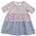 Enfant Terrible Musselin Kleid mit Mustermix pale turquoise-light rose