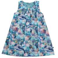 Enfant Terrible Wendekleid mit Miniblümchen- und Unterwasserdruck turquoise-pale green