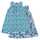Enfant Terrible Wendekleid mit Miniblümchen- und Unterwasserdruck turquoise-pale green