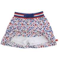 Enfant Terrible Skort (Rock mit Hose) mit Blütendruck azure fire