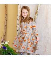 Iobio Kinder Kleid Fuchs limited Edition Langarm Interlock