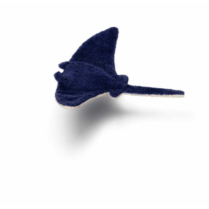 Senger Kuscheltier Manta klein blau