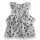 Lil Paradise Organic Blueberry Frill Dress beige