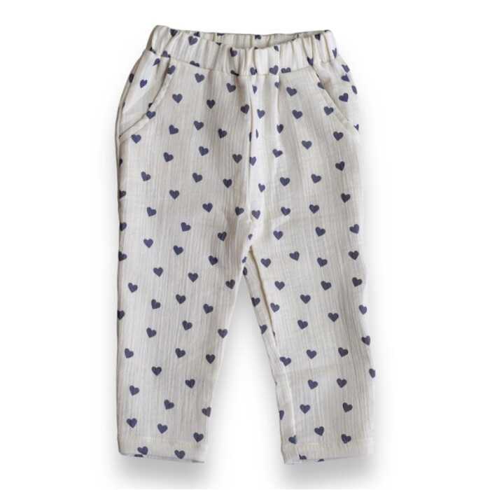 Lil Paradise Organic Heart Garden Comfy Pants