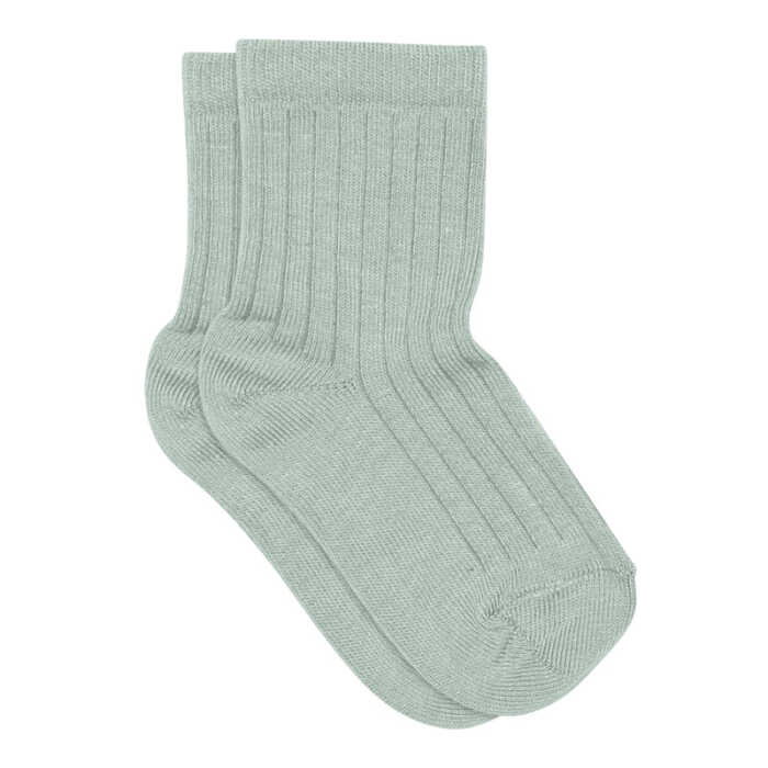 MP Denmark Kinder Rib Socke aus Baumwolle 29/32 Gray Mist
