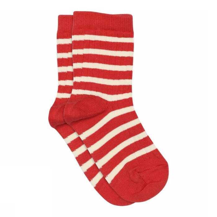 MP Denmark Eli Kinder Socke aus Baumwolle 29/32 Tomato