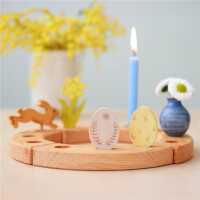 Grimms Steckfiguren Osterei Duo Ornament