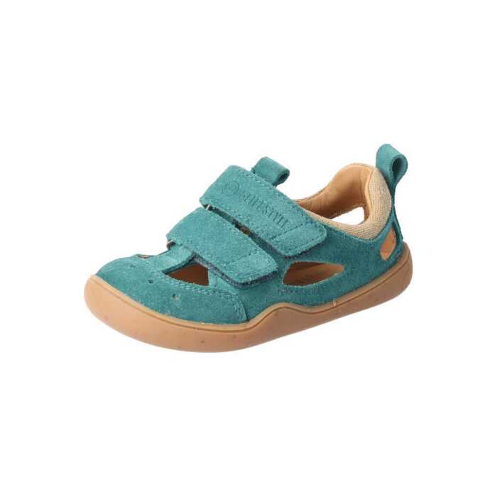 BLifestyle KammmolchSTYLE Kinder Barfuß Sandale mittel Bio Velourleder
