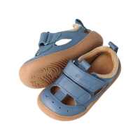BLifestyle KammmolchSTYLE Kinder Barfuß Sandale mittel 26 meerblau Nappa