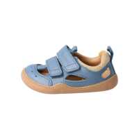 BLifestyle KammmolchSTYLE Kinder Barfuß Sandale mittel 26 meerblau Nappa