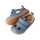 BLifestyle KammmolchSTYLE Kinder Barfuß Sandale mittel 26 meerblau Nappa