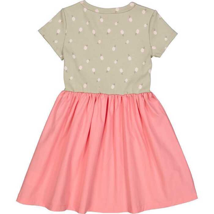 Müsli  Kinder Kurzarmkleid Swing dress Soft green/Poetry green/Mary