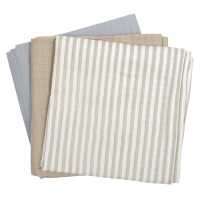 Müsli Pucktuch Mull 75x75cm 3er Pack Baumwolle kbT GOTS