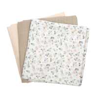 Müsli Pucktuch Mull 75x75cm 3er Pack Baumwolle kbT GOTS