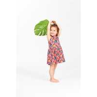 Sense Organics KOBI Dress AOP Leaves