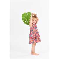 Sense Organics KOBI Dress AOP Leaves